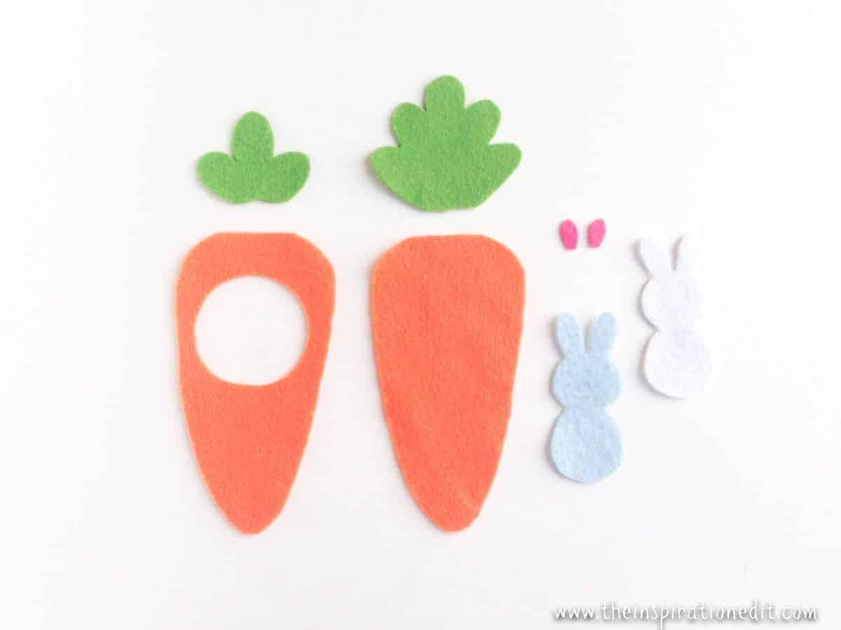 Bunny In The Carrot Sewing Craft For Kids · The Inspiration Edit
