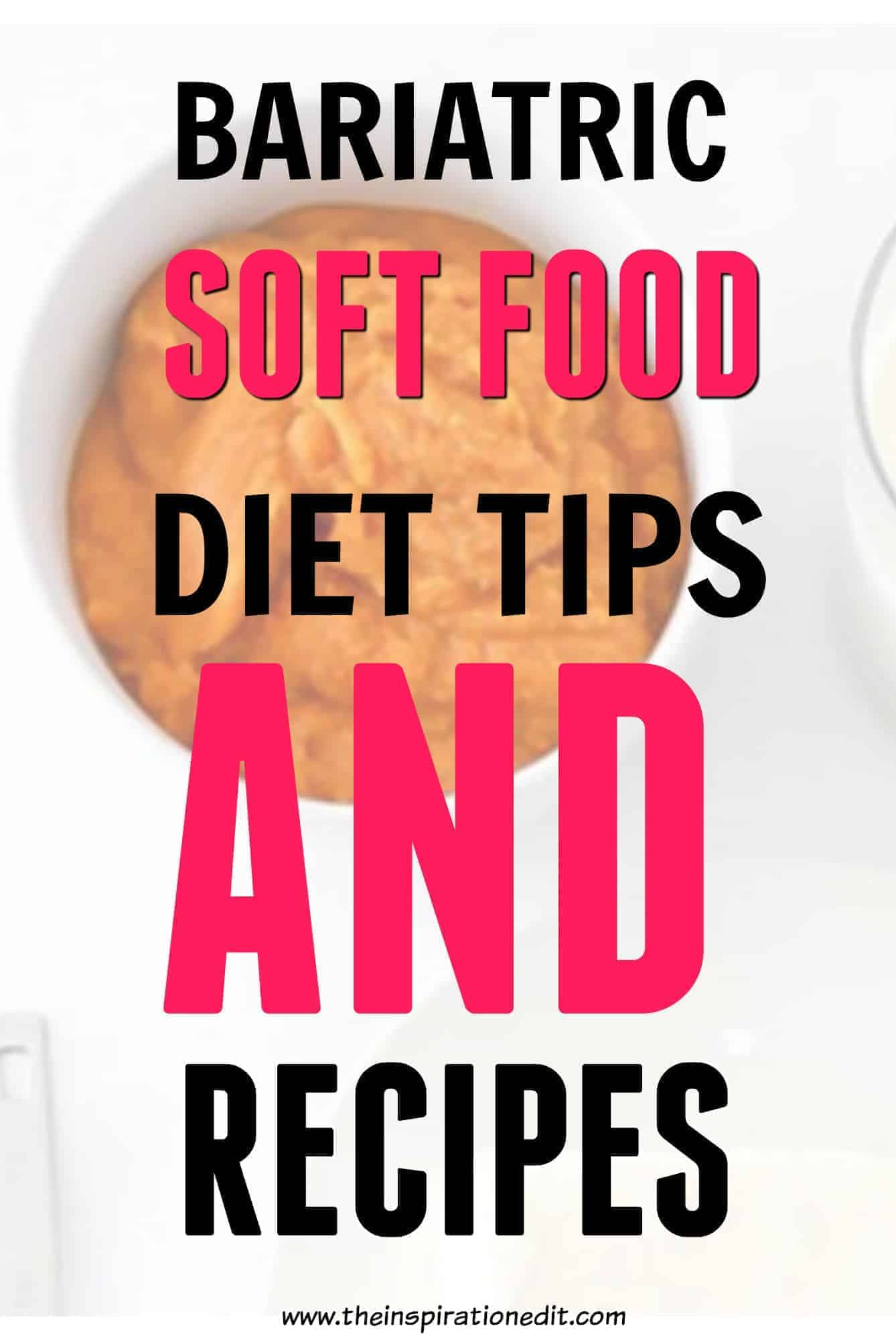 soft food diet recipes