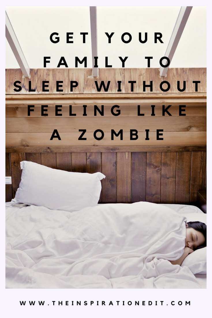 Get your family to sleep without feeling like a zombie