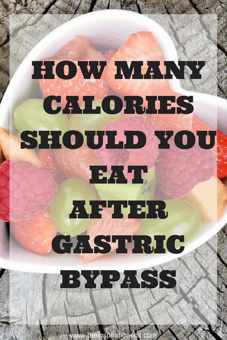 how many calories should you eat after gastric bypass surgery