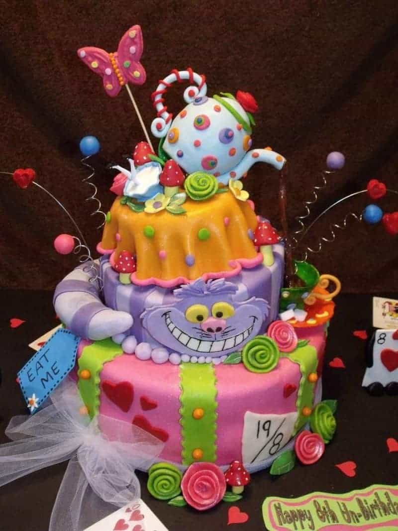 mad hatter cake