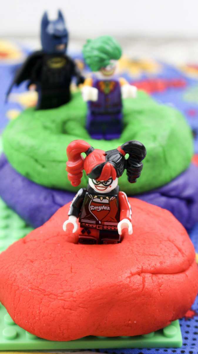 lego batman playdough