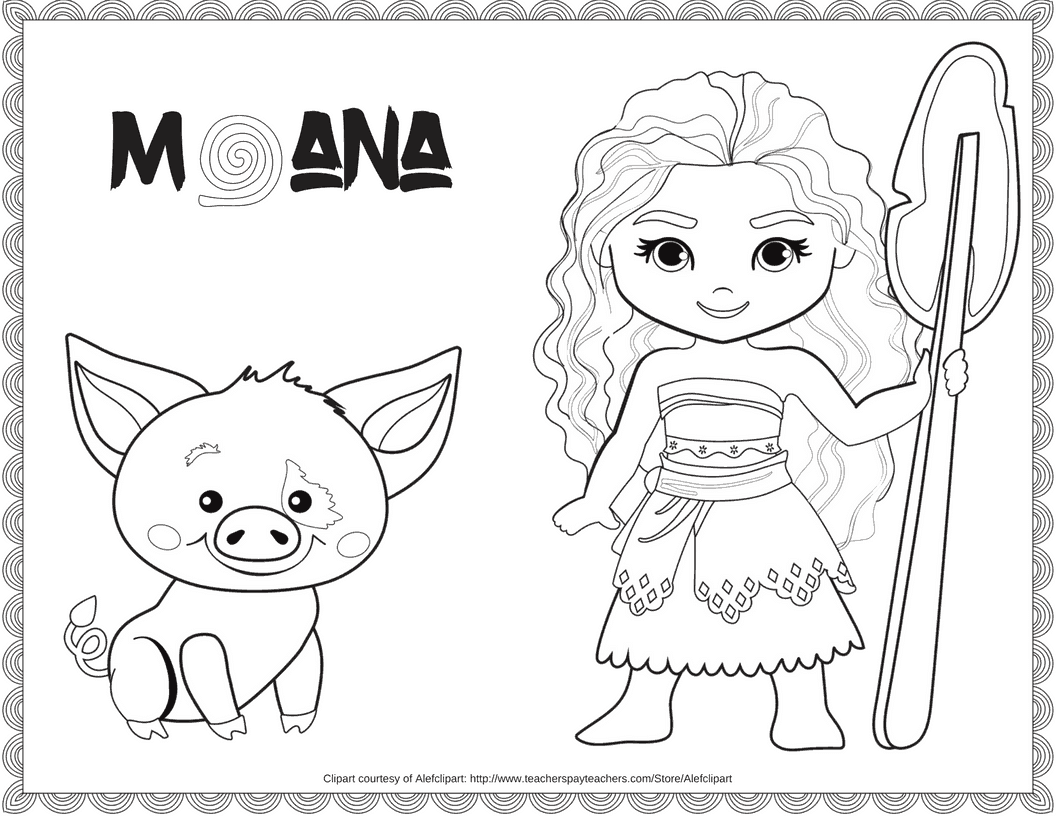 Exclusive Free Disney Moana Printables · The Inspiration Edit