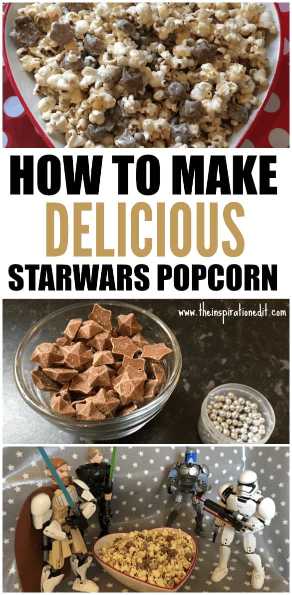 STAR WARS LEGO TOYS AND STAR WARS POPCORN TUTORIAL A perfect gift for a star wars fan