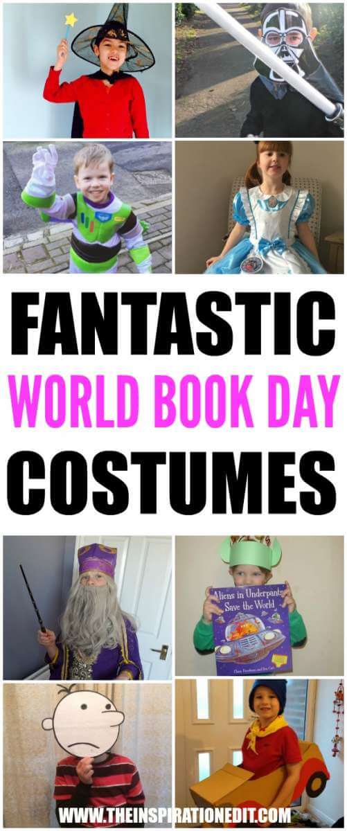 Fancy dress ideas for kids. World Book costumes for school