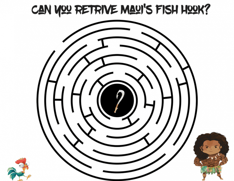 Exclusive Free Disney Moana Coloring Printable · The ...