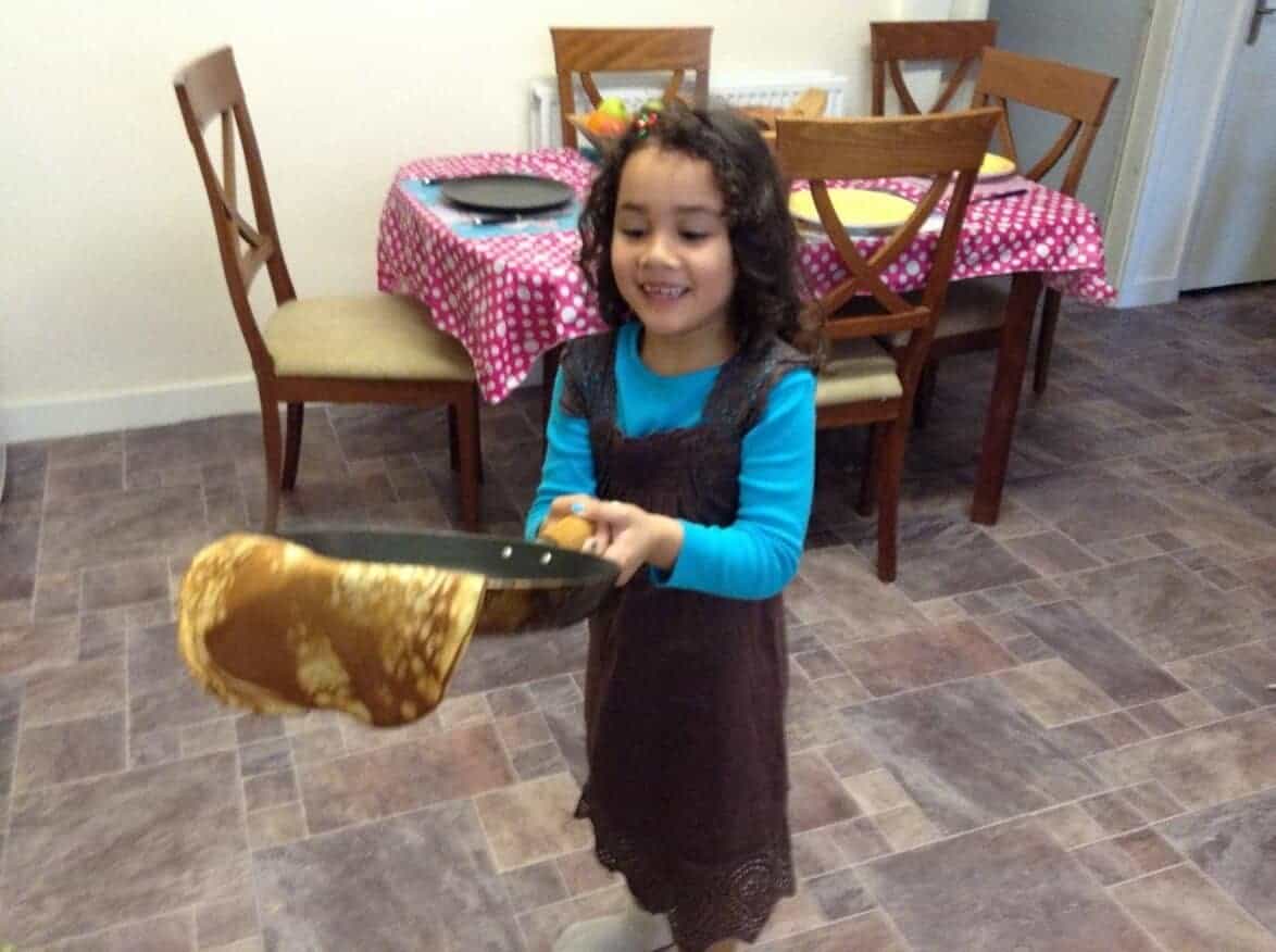 How To Make Pancakes With Kids.