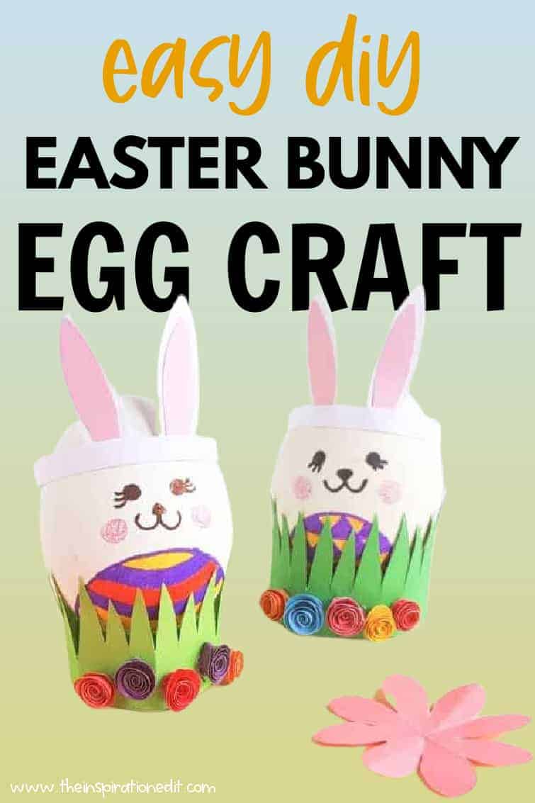 easter bunny egg craft
