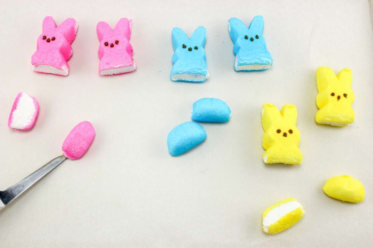 Preparing peeps.