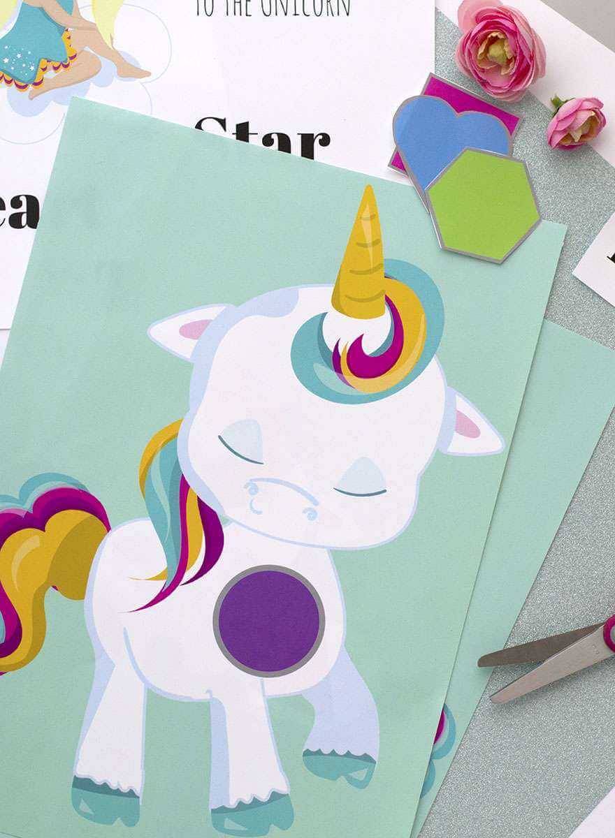unicorn shapes printable the inspiration edit