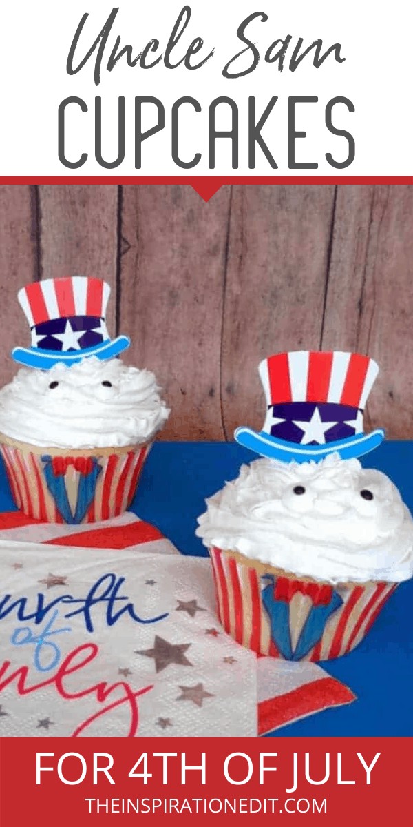 4th july cupcakes