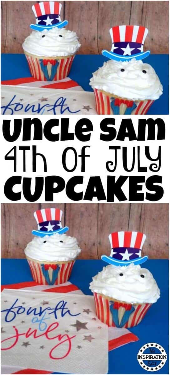uncle sam 4th july cupcakes