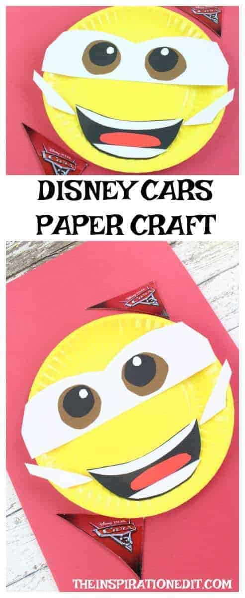 DISNEY PAPER PLATE CRAFT