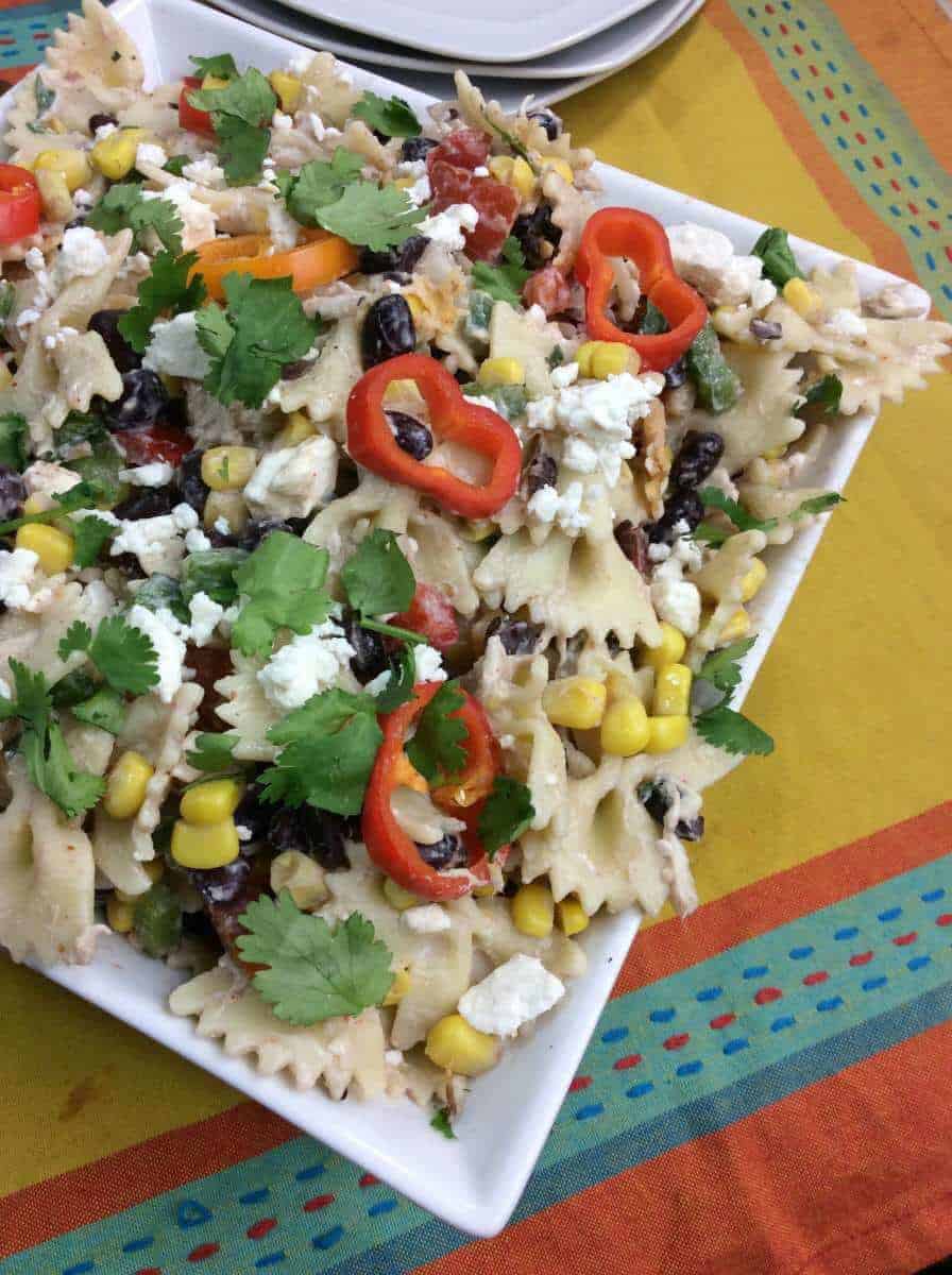 Feta And Cilantro Pasta