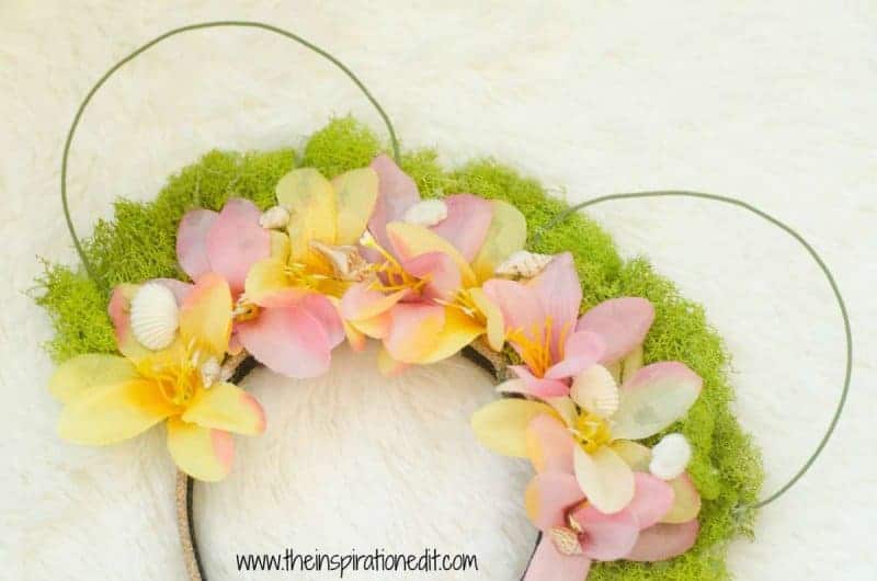 Moana Disney Ears are so easy to make and a great keepsake or party favor!