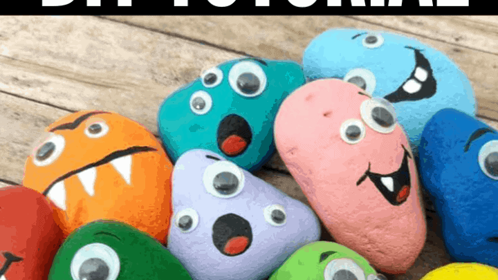 halloween monster rocks