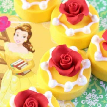 Beauty and the beast Oreo cookie.