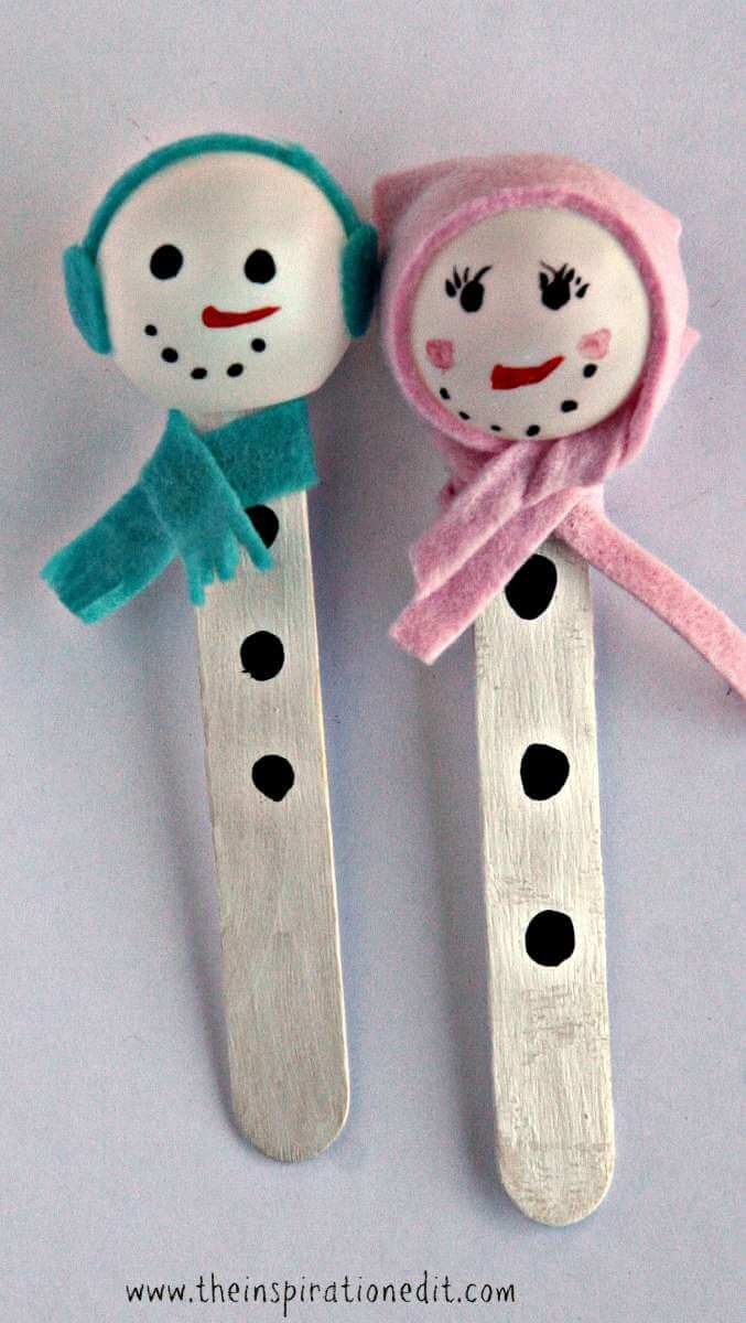 DIY Snowman Decoration