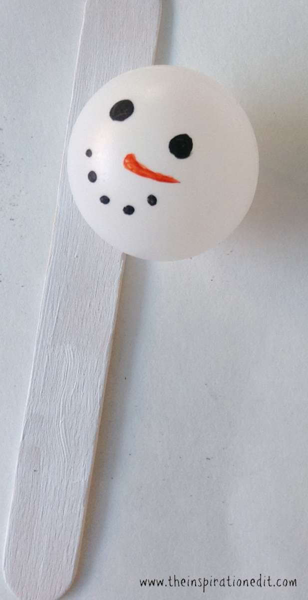 DIY Snowman Decoration