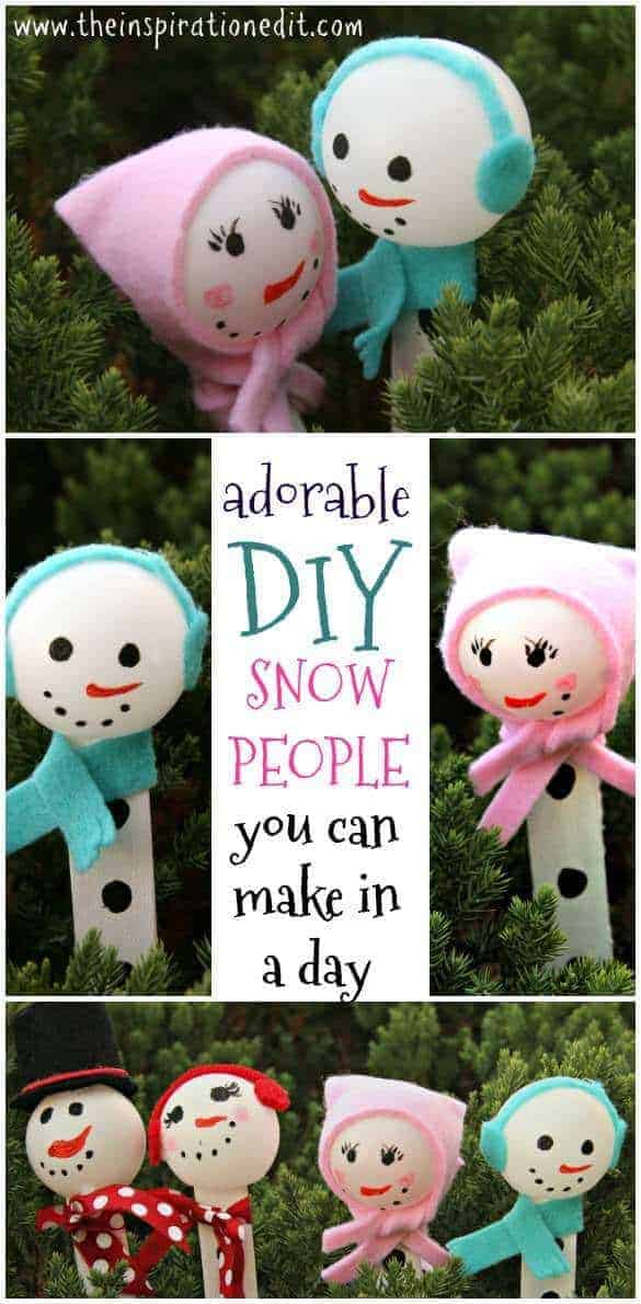 DIY Snowman Decoration