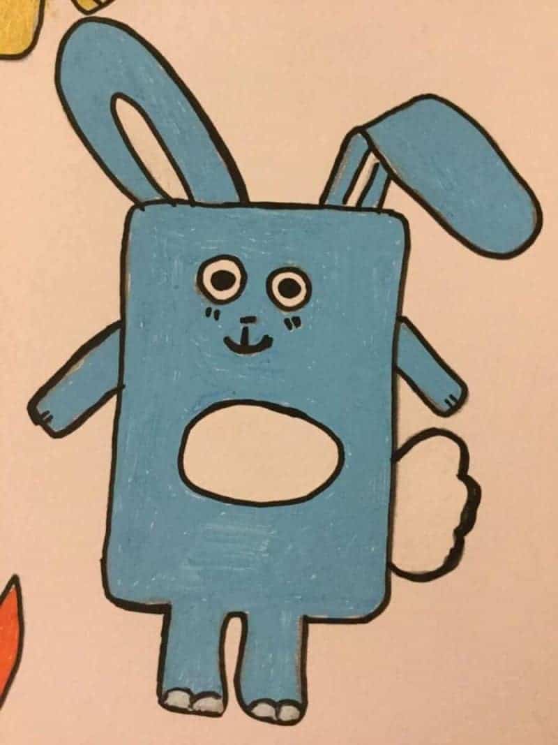 How to Draw a Kawaii Rabbit.