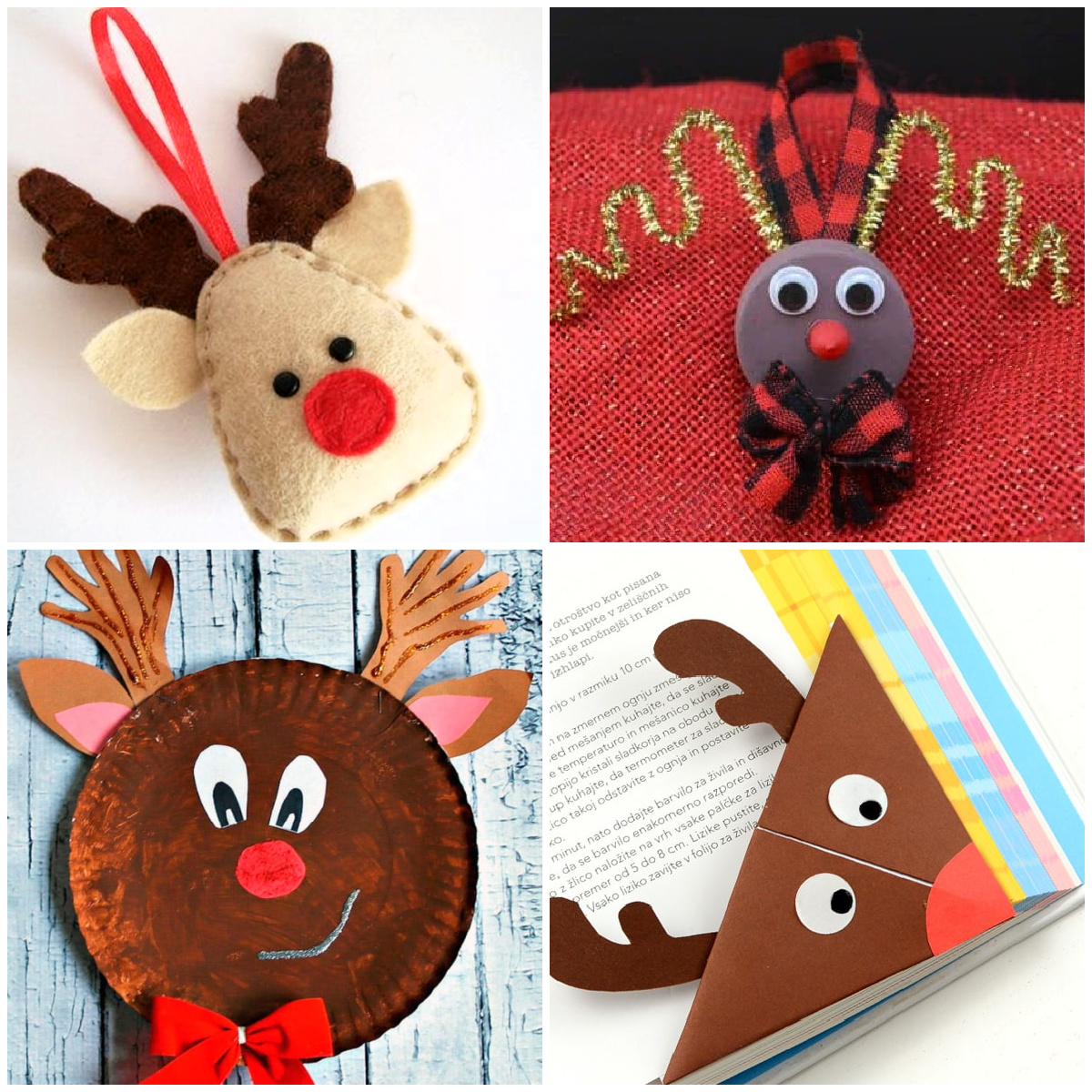 21 Simple and Easy Reindeer Crafts for Kids | The Inspiration Edit