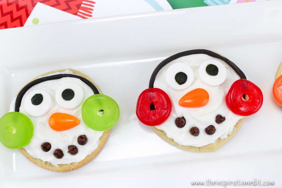 Snowman Cookies.