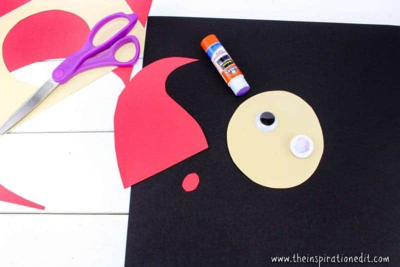 Popcorn Santa Craft for Kids