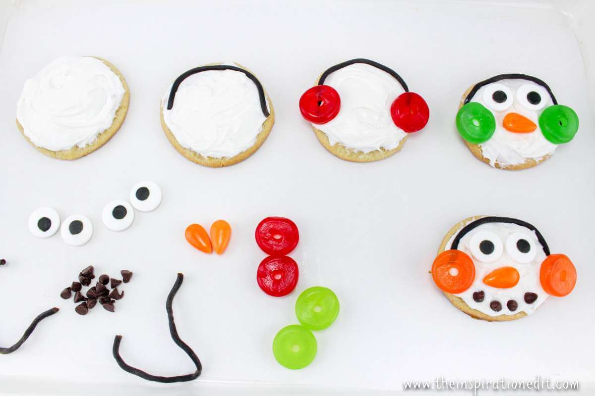 Snowman Cookies.