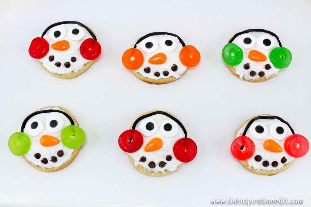 Snowman Cookies.