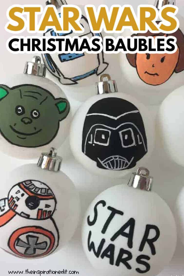 STAR WARS CHRISTMAS BAUBLES