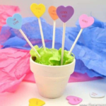 Valentines Day Flower Pot.