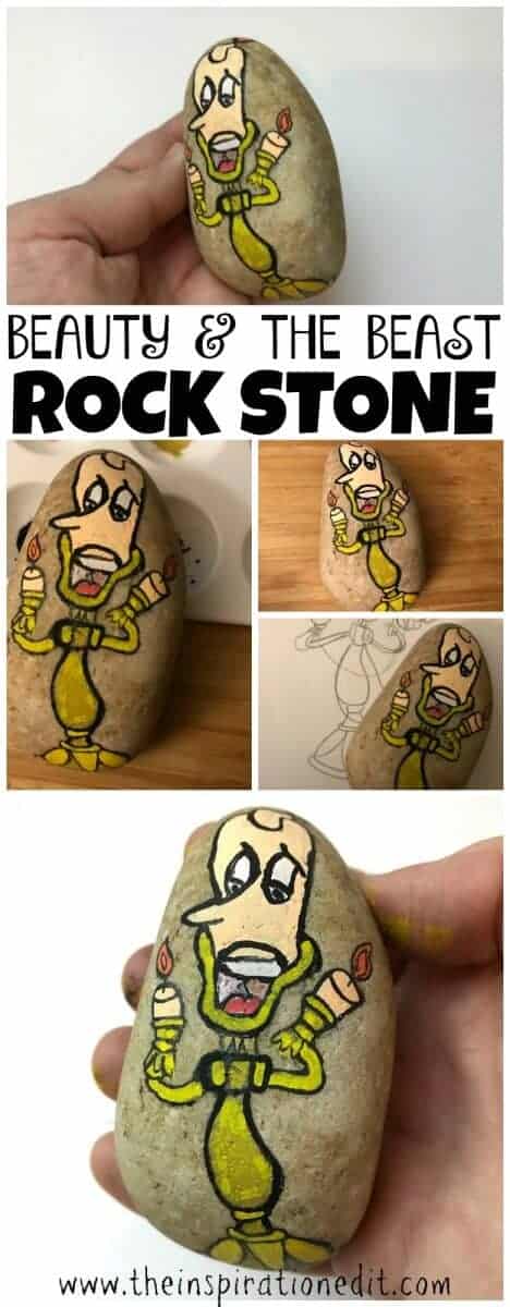Lumiere Painted Rock.