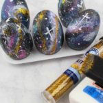 Galaxy Egg Painting.