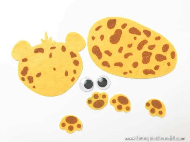 Leopard Paper Plate Craft Leopard Paper Plate Craft