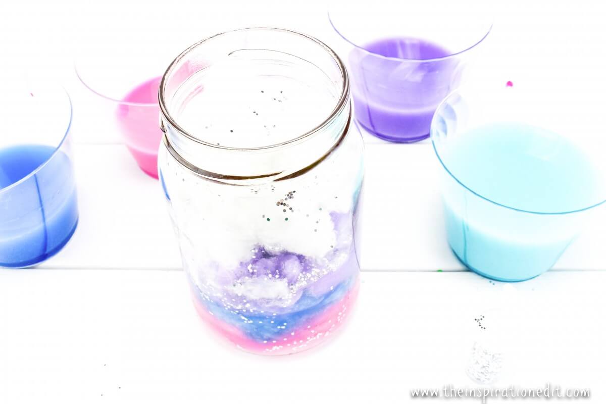 Galaxy Jar Stem Activity For Kids The Inspiration Edit