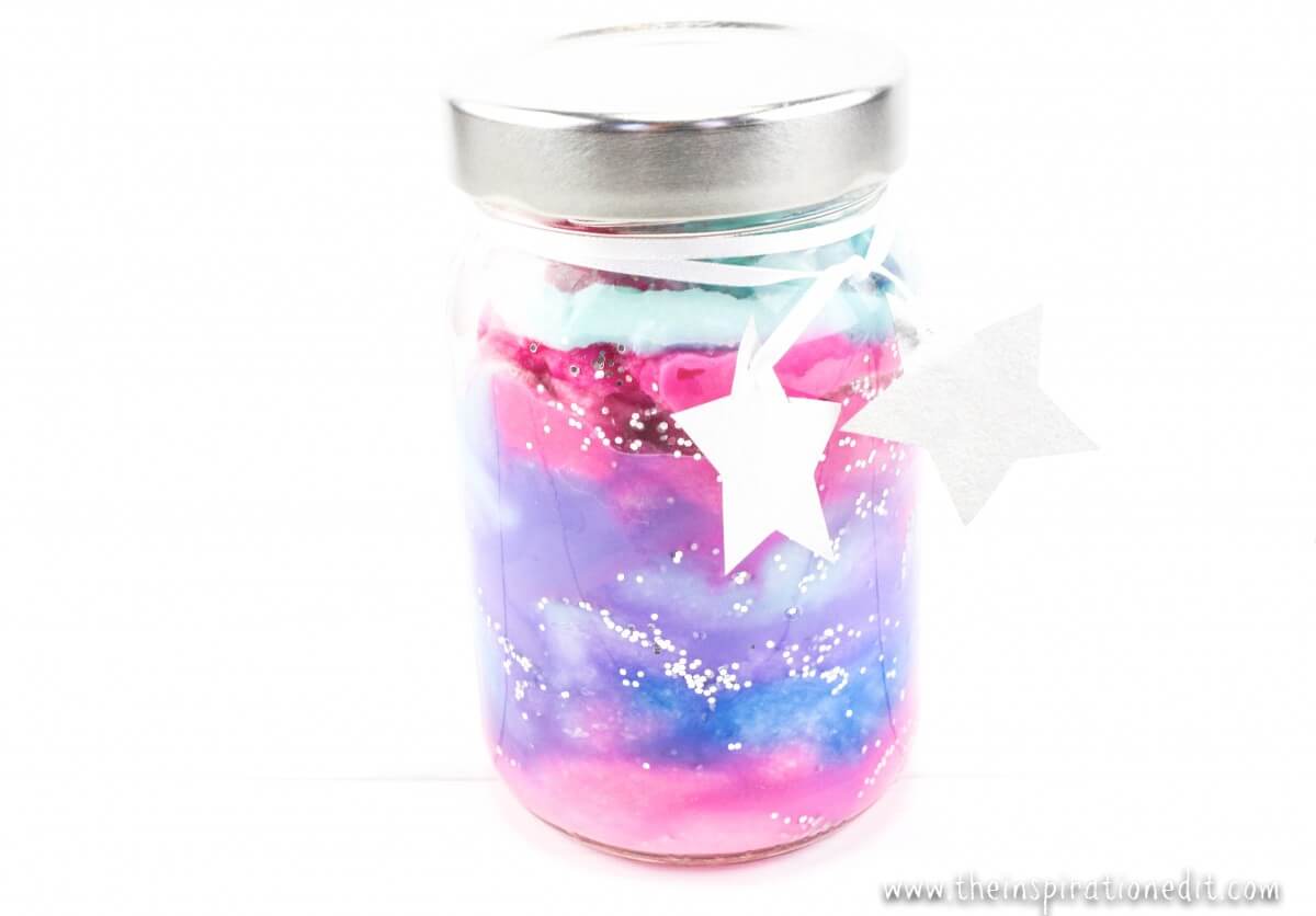 Galaxy Jar STEM Activity For Kids · The Inspiration Edit