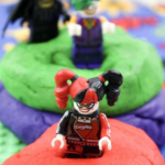 Playdough Batman Lego.