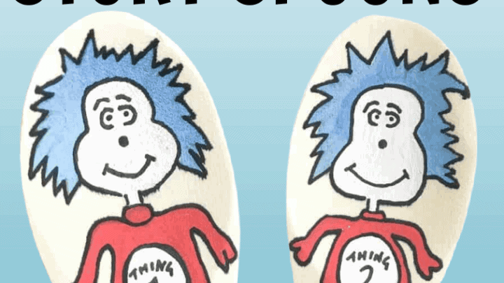 THING ONE AND THING TWO STORY SPOONS