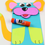 DIY puppet for preschool kids.