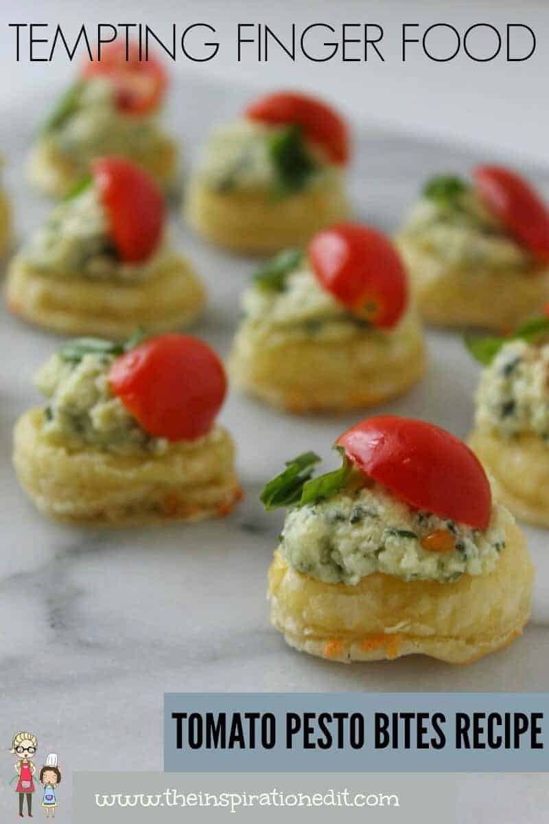 How To Make Pesto With A Tomato Bites Recipe