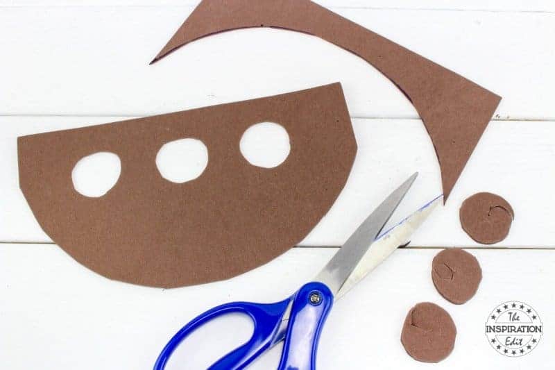 Ark Paper Plate Craft Noahs Ark Craft Idea Cutting out the ark