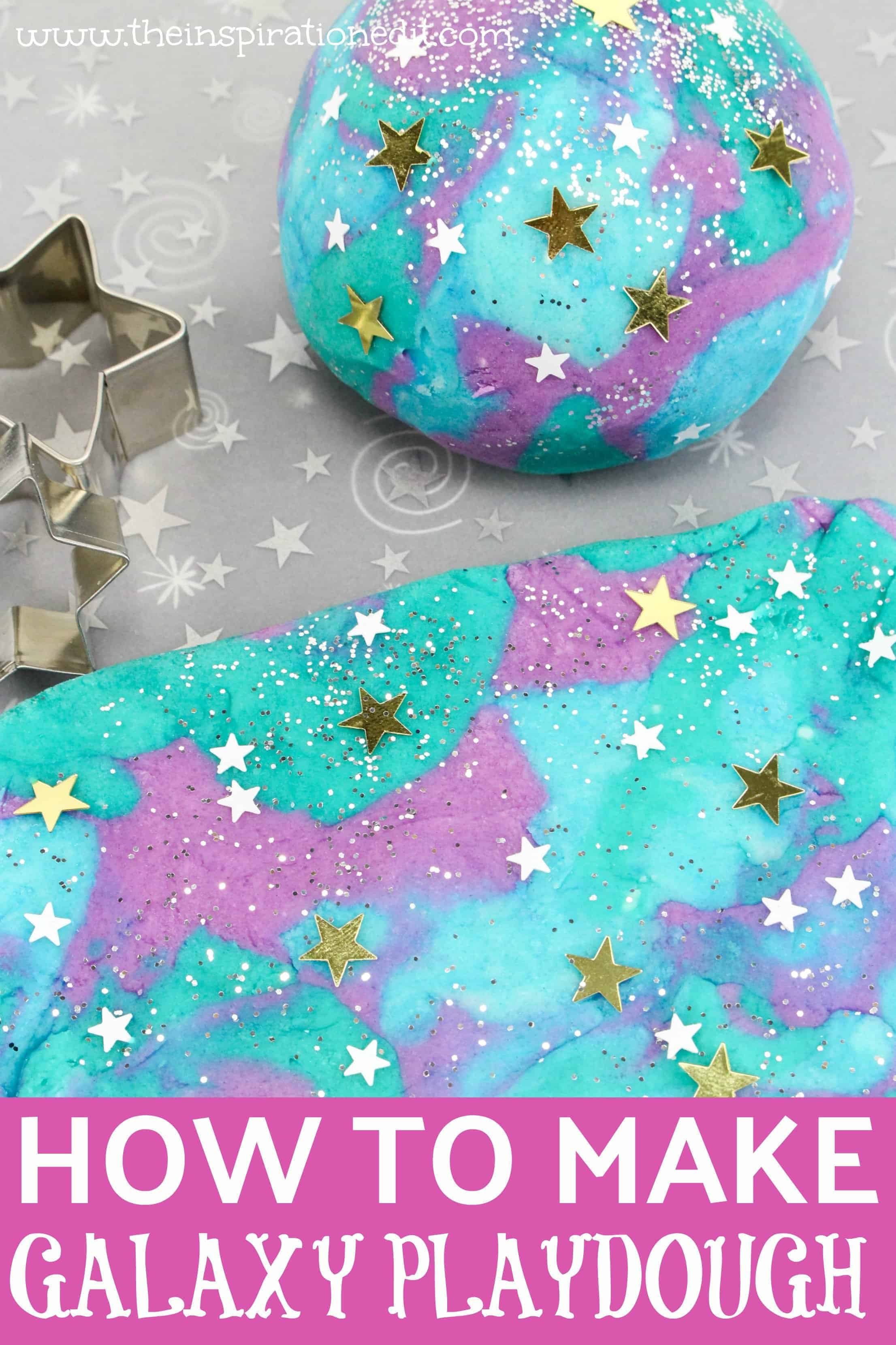 how to make galaxy playdough