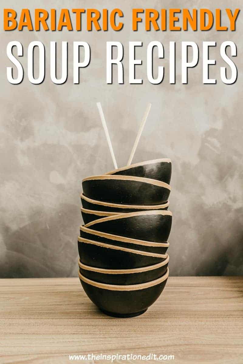 gastric sleeve recipes and bariatric soup after gastric bypass