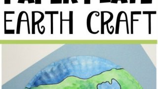 earth paper plate craft