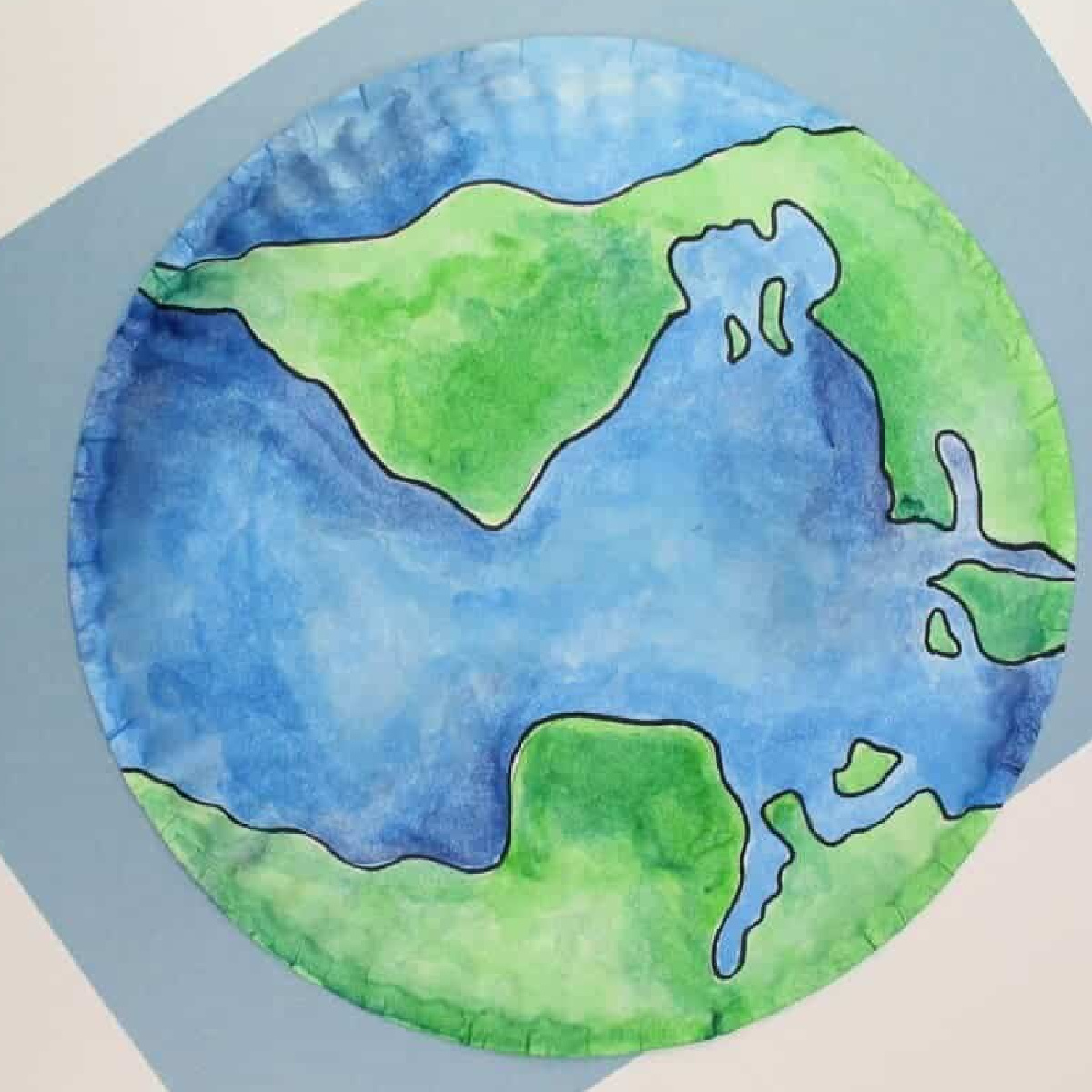 Paper Plate Earth