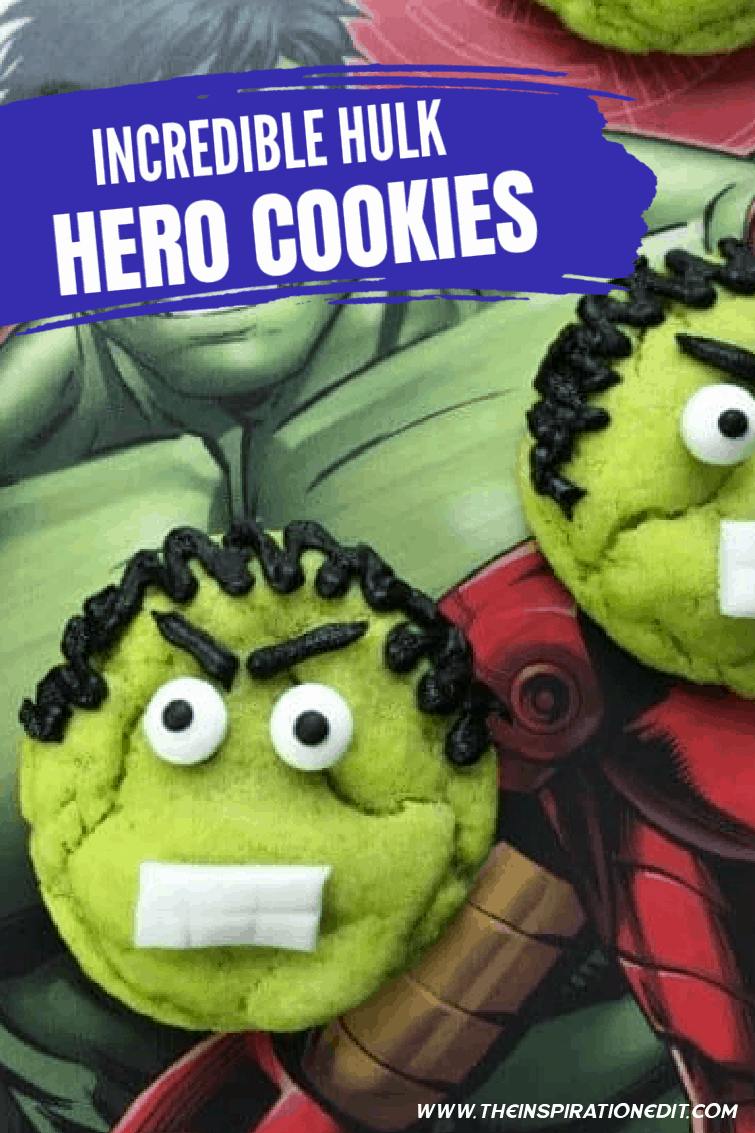 The Incredible Hulk Superhero Cookies