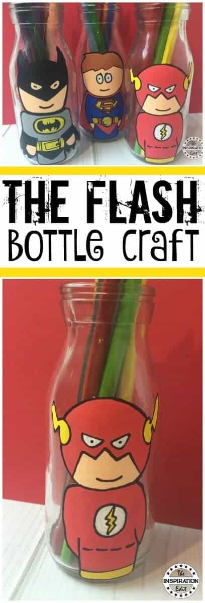 Flash Superhero Craft.