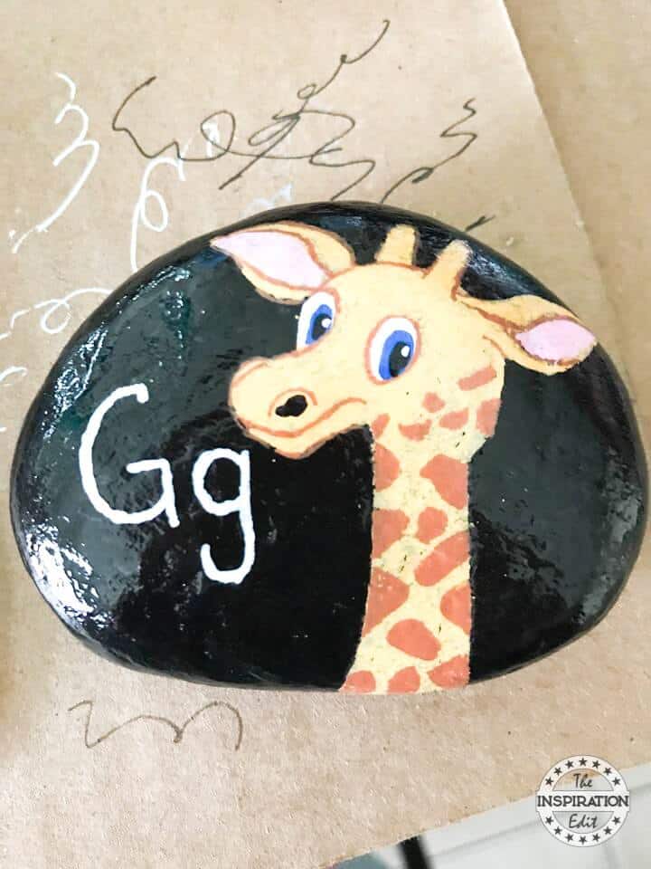 letter g rock stone