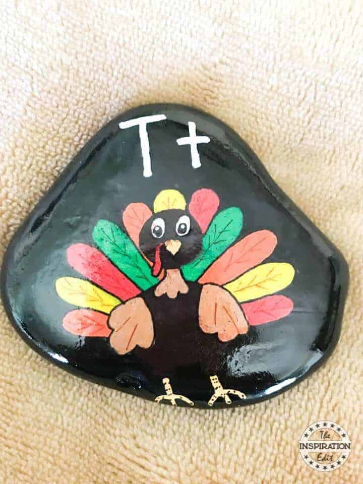 thanksgiving turkey rock stone